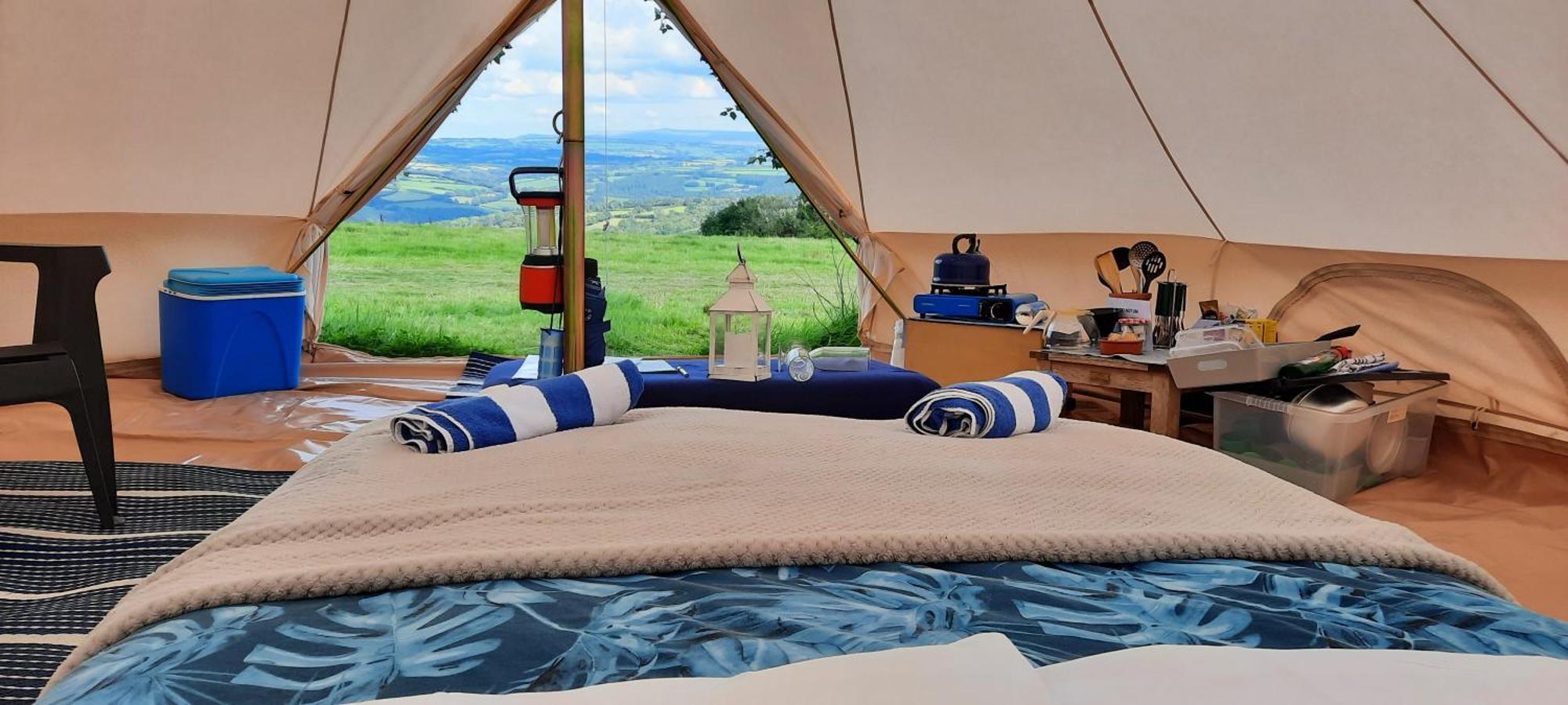 Summit Camping Kit Hill Cornwall Panoramic Views Grass Pitch From 15Pn Or Bella Bell Tent 75Pn Callington エクステリア 写真